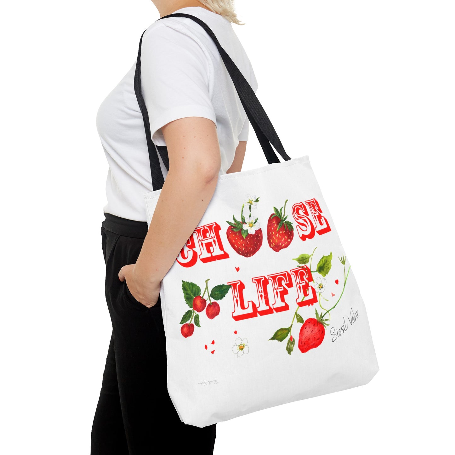 Sac /Fourre-tout /Tote bag : Aquarelle Choose Life
