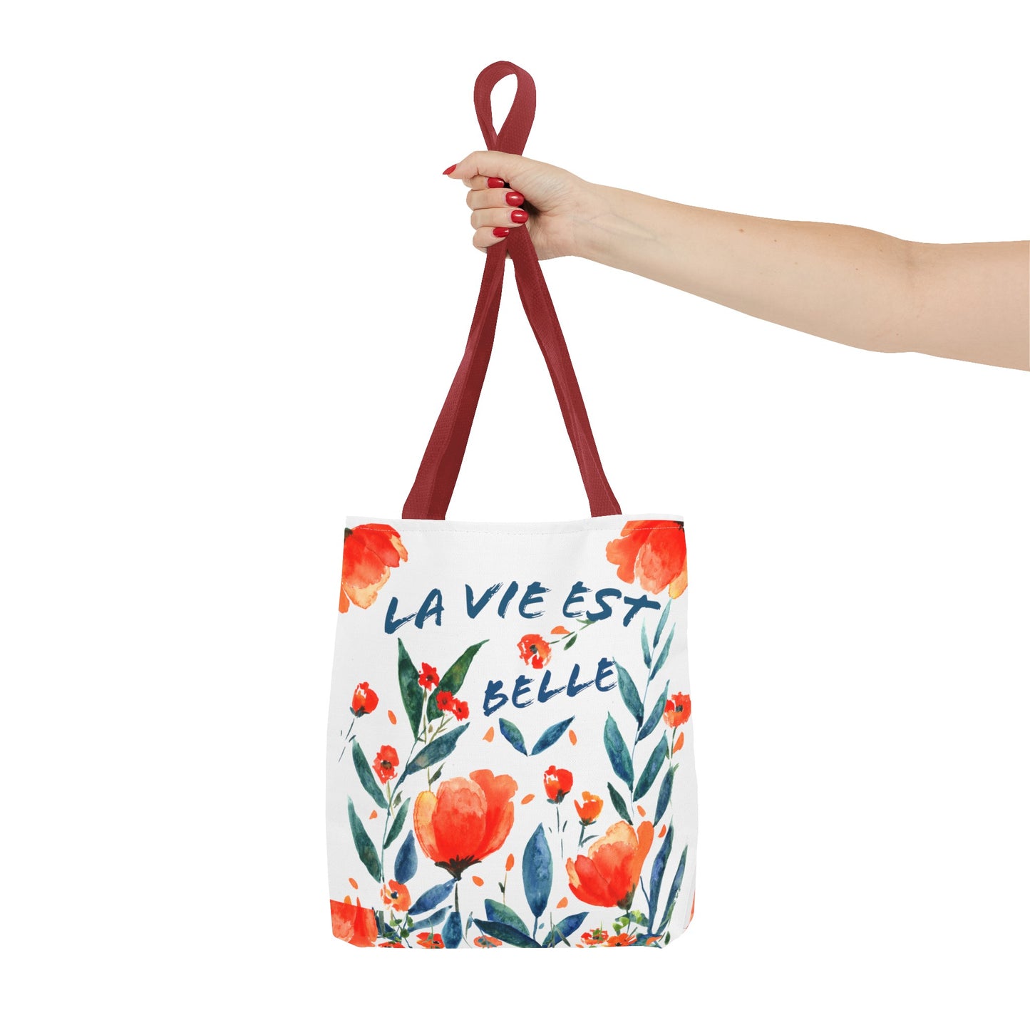 Sac /Tote bag : Aquarelle La vie est belle