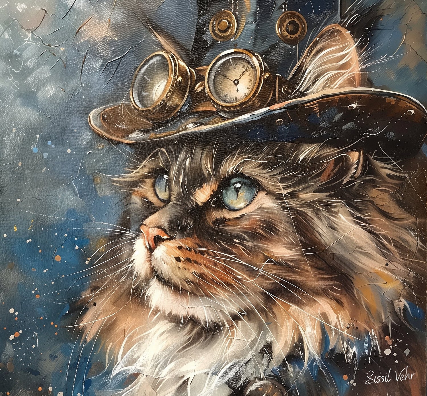 Steampunk Collection - Sissil Vehr  Aquarelle