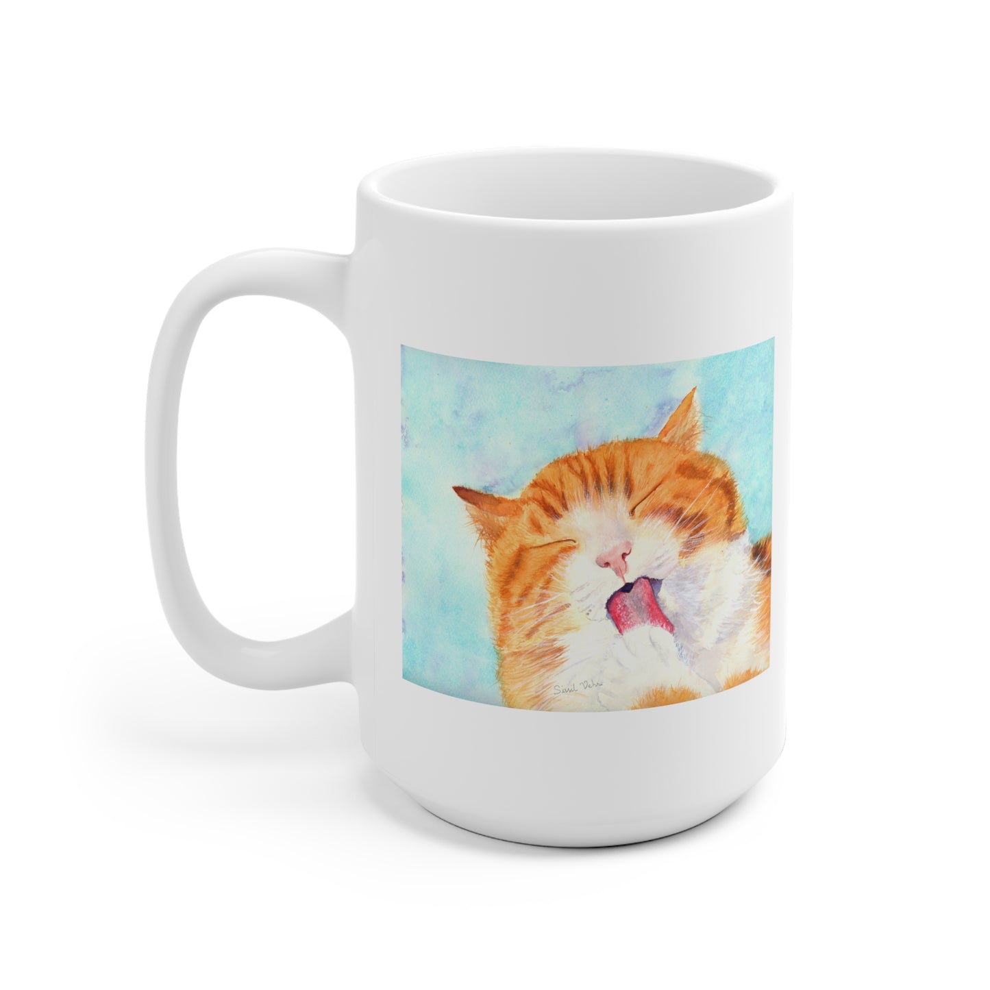 Personalized Cat Mug | cat gift | ginger cat| gift for cat lover