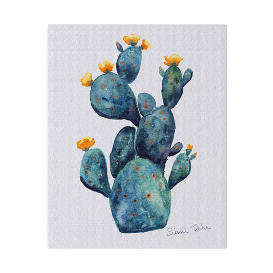 Art mural : Cactus en fleurs