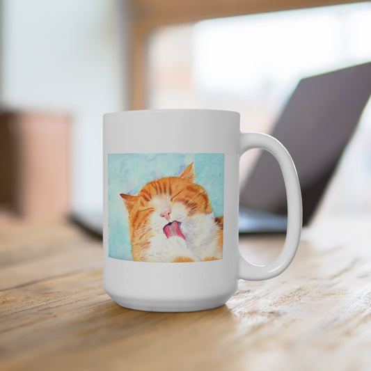 Ceramic cup / mug: Watercolor Cat