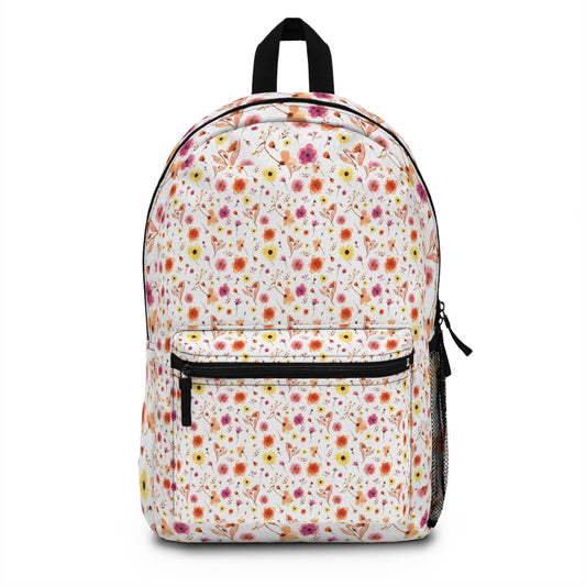 Backpack: Watercolor Floral Bouquet