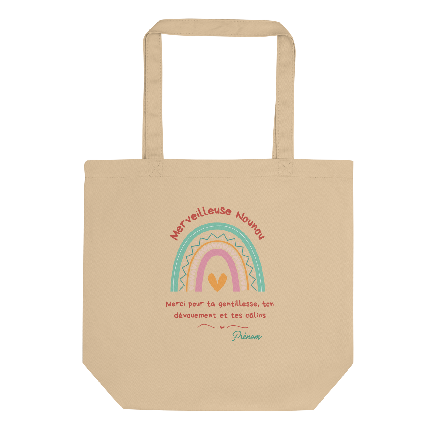 Tote Bag Bio Nounou Personnalisable/ sac merveilleuse  nounou/ sac cadeau nounou/sac nounou personnalisé/cadeau nounou